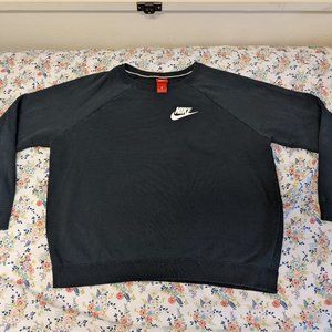 1970s Vintage Nike Crew Neck - Black